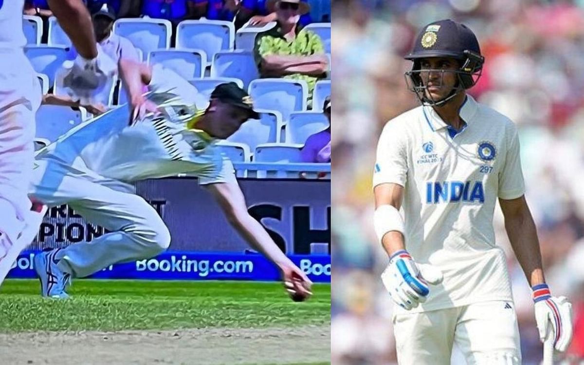 Shubman Gill: Out or not out?  After the controversial catch, Shubman Gill did this work, created a ruckus in the sports world!