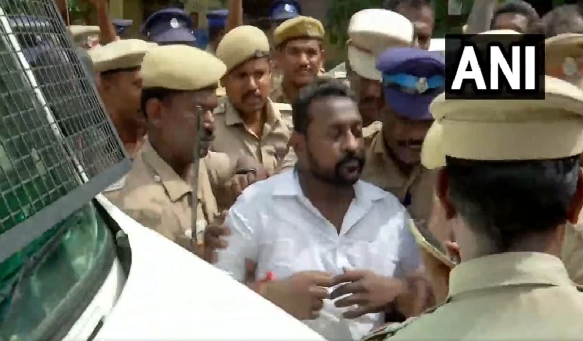 Tamil Nadu: BJP leader SG Surya arrested over social media post, produced before judge amid heavy security