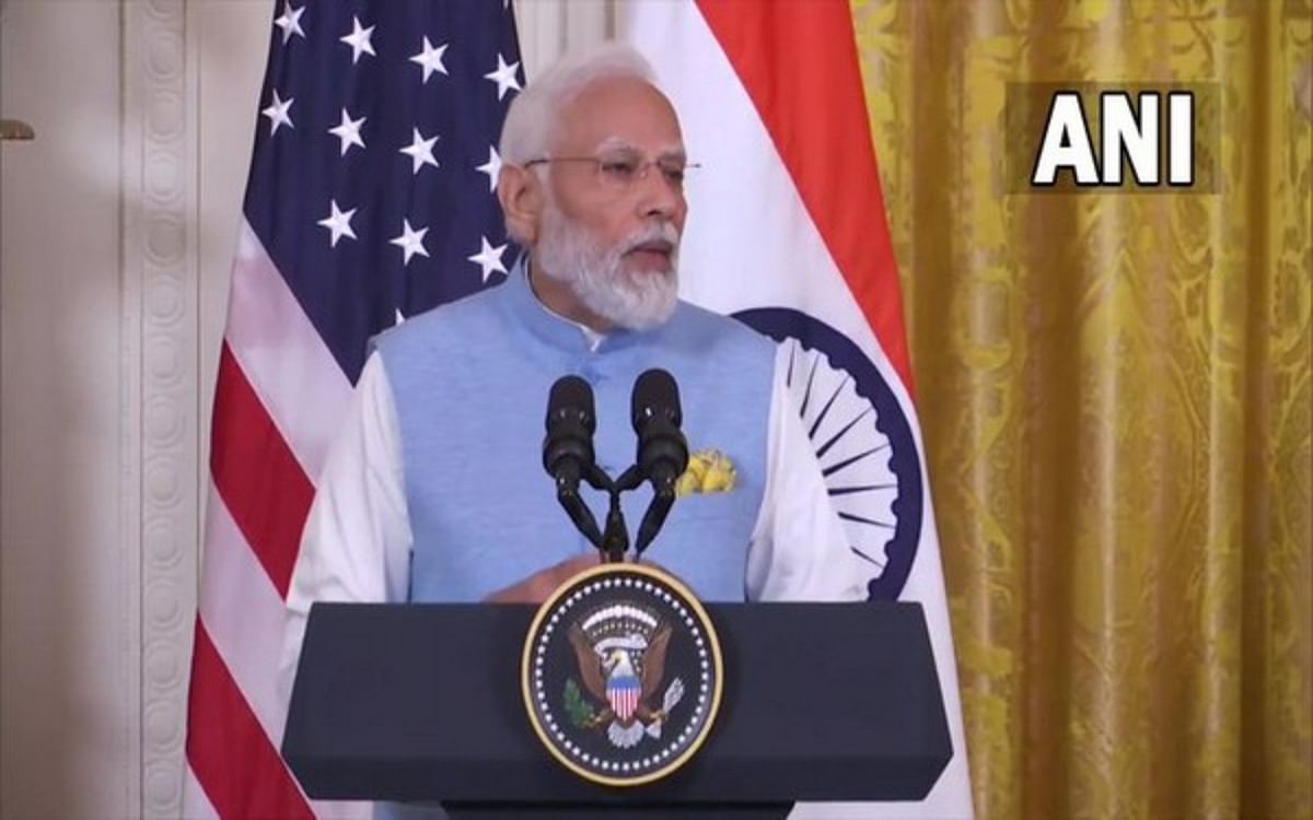 There is no scope for discrimination in India's democracy, PM Modi bluntly in America