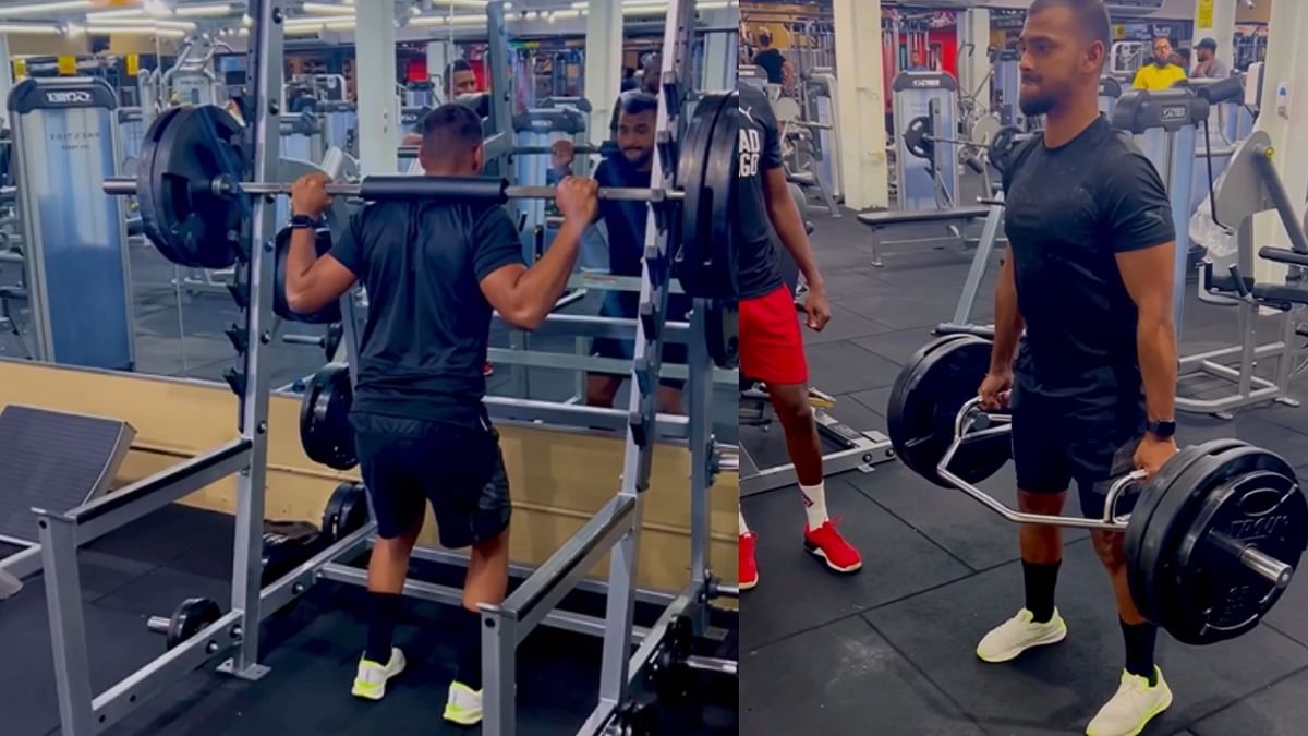 Who rejected Nicholas Pooran's love?  Seeing sweating in the gym, fans asked questions, VIDEO VIRAL