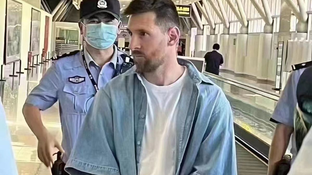 Why Lionel Messi was caught by the police at Beijing airport, the big reason came to the fore 