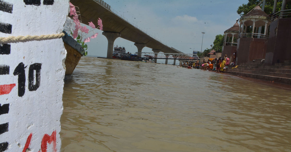 Bihar Flood: The water level of the Ganga river started rising in Bihar, people living in the coastal areas were scared, know the latest situation