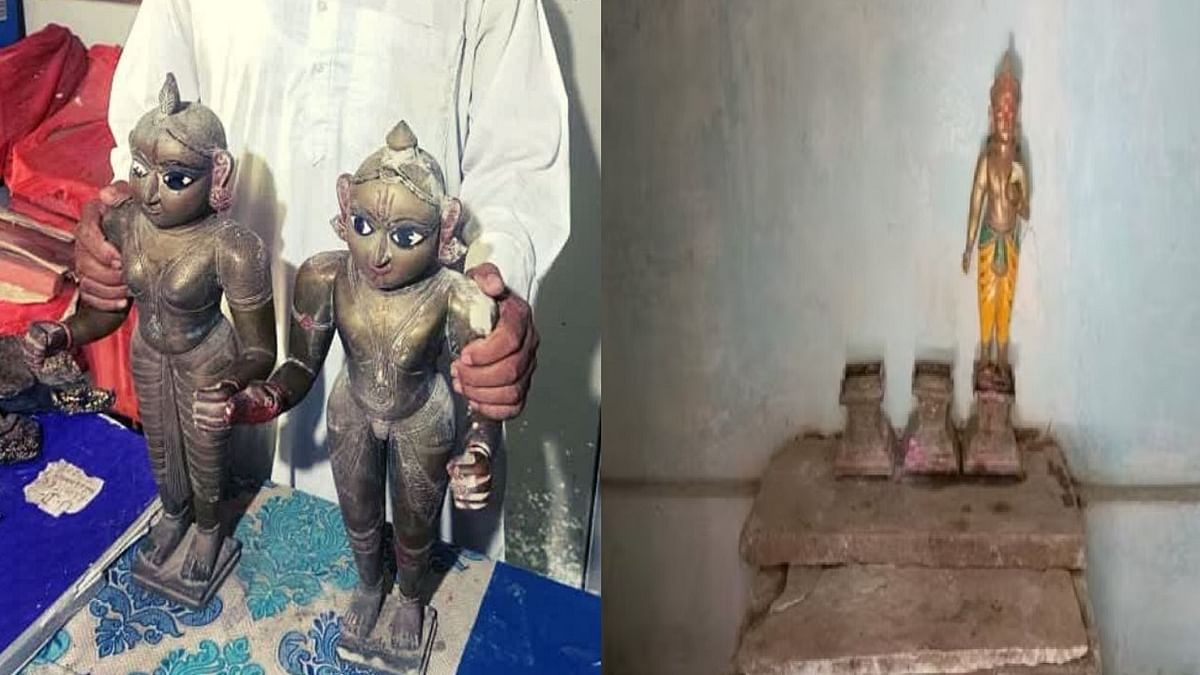 Bihar: Mother Sita and Laxman came out of the police station after 7 years, were waiting in Shri Ram temple, know the whole matter