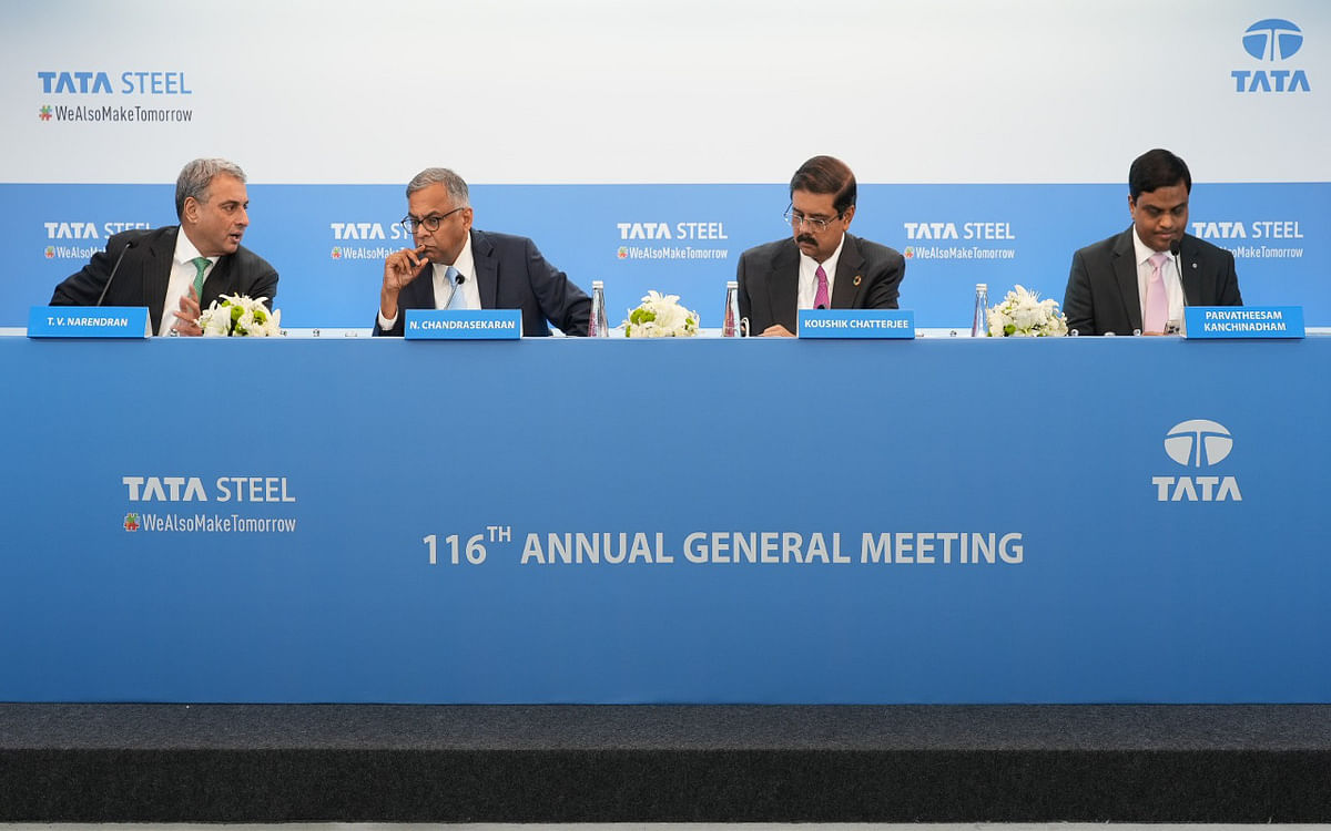 Chairman N Chandrasekaran said in the 116th AGM of Tata Steel – there are many opportunities in the future for the company