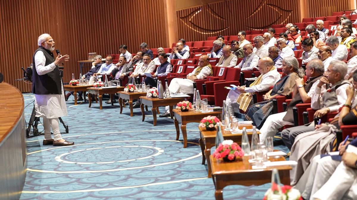 Discussion on 2024 Lok Sabha elections in the meeting of the Union Council of Ministers, PM Modi presided