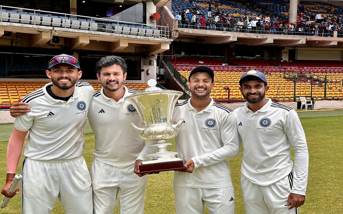Duleep Trophy Final: South Zone won the title of Duleep Trophy, defeating West Zone by 75 runs in the final