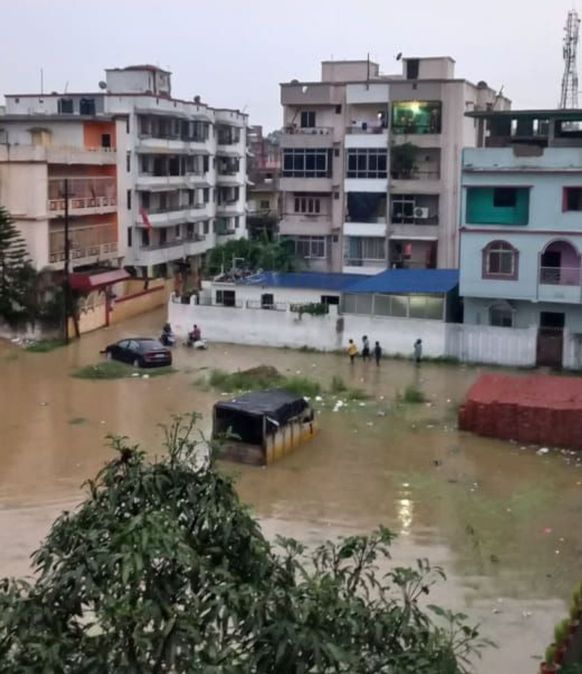 Effect of cyclone in Jharkhand, half of Ranchi submerged in torrential rain!  Corporation's open pole