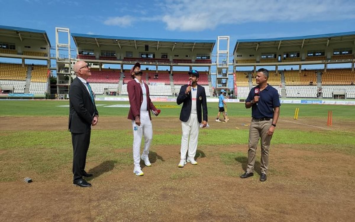 IND vs WI, 1st Test: West Indies decided to bat after winning the toss, Ishaan Kishan and Jaiswal made their Test debut