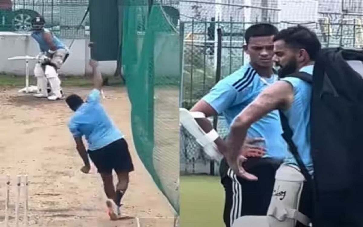 IND vs WI: Virat Kohli seen giving batting tips to Yashasvi Jaiswal, video viral
