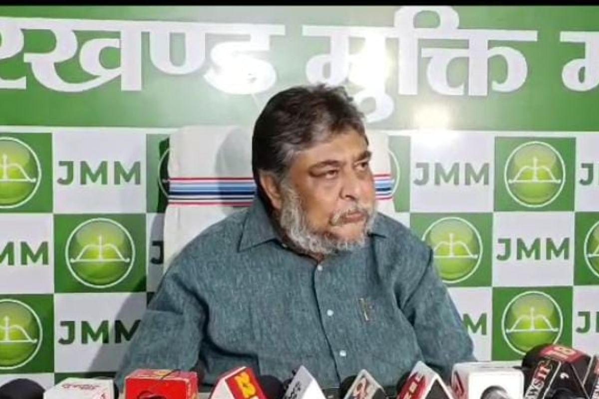 JMM general secretary Supriyo Bhattacharya lashed out at the central government on the pretext of ED and CBI, Babulal Marandi was also targeted