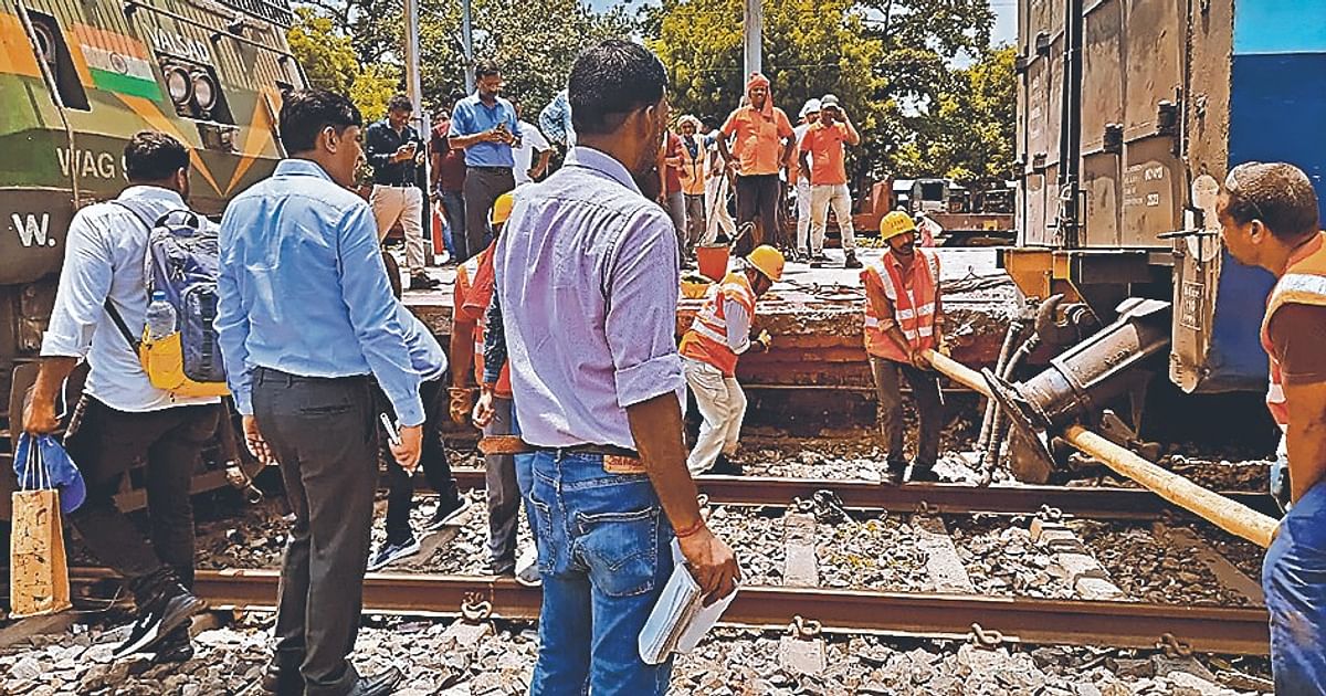 Major train accident averted in Bihar