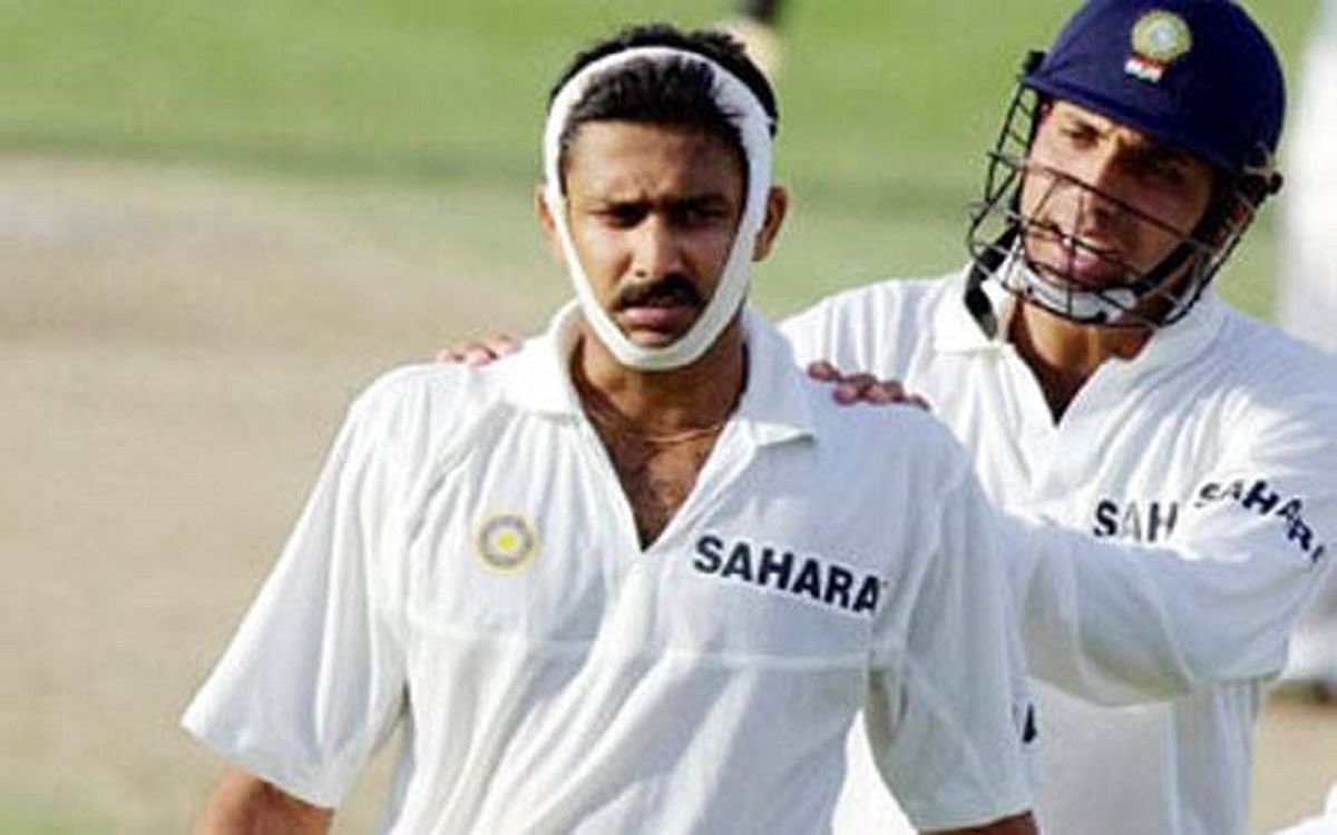 'My wife thought I was joking' Anil Kumble on bowling with a broken jaw
