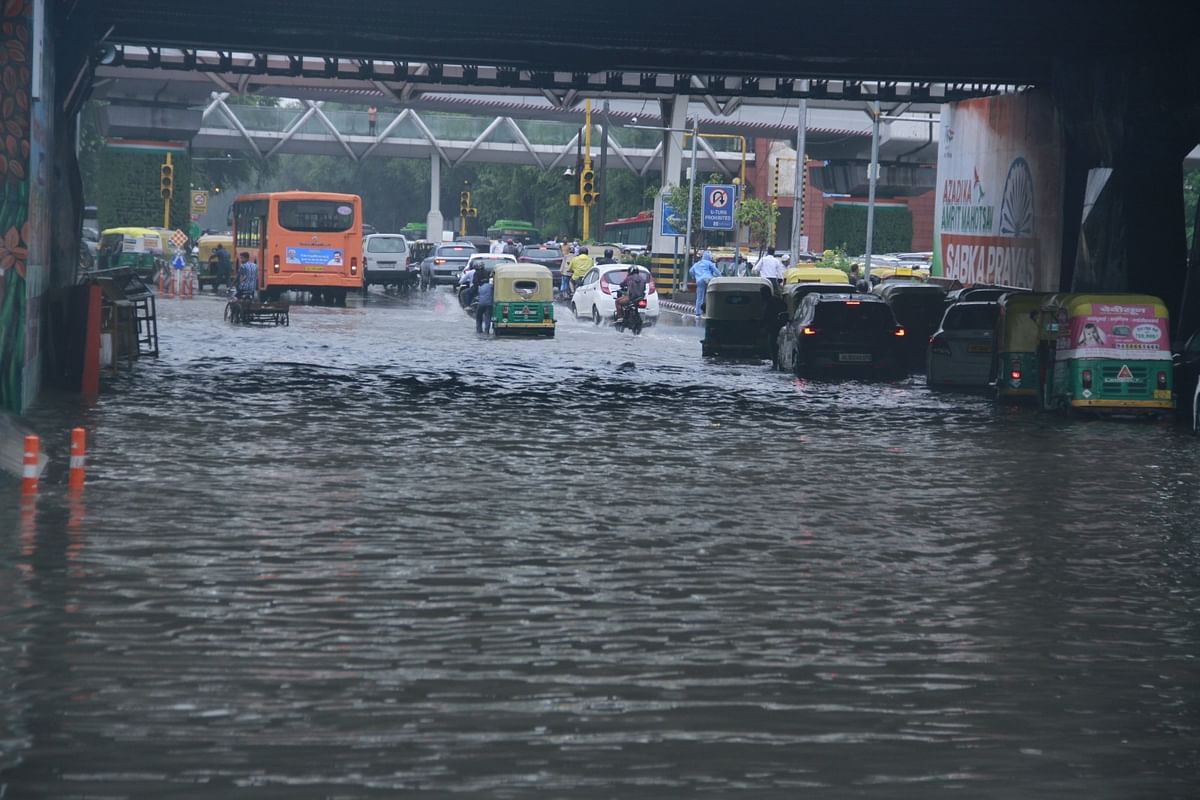 Rain wreaks havoc in Delhi, 15 buildings collapse, roads turn into ponds, one person killed