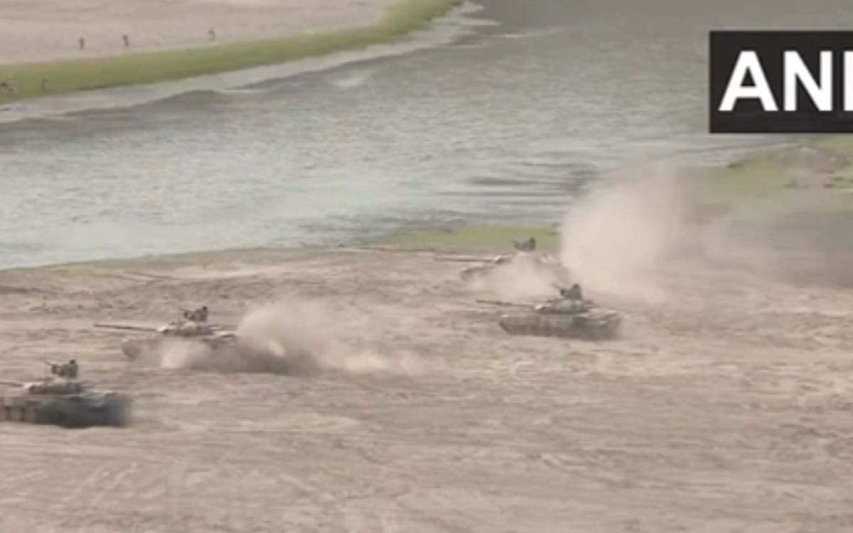 See the strength of the Indian Army amidst tension with China, this video came from East Ladakh