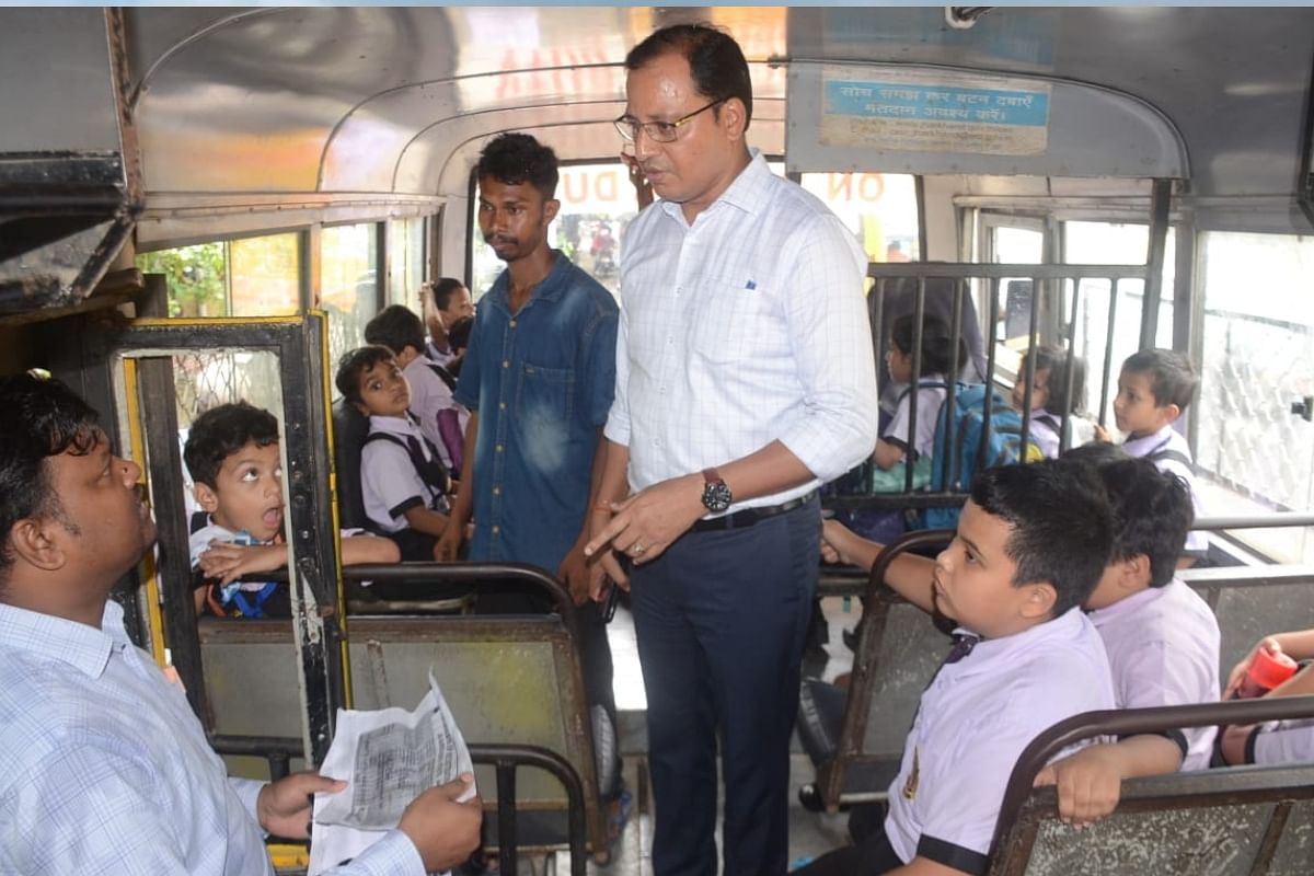 Special investigation campaign against school buses in Ranchi, many unfit in 79 buses, DTO appeals to parents 