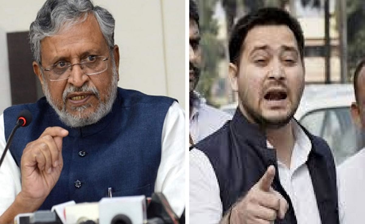 Tejashwi Yadav neither studied nor got a job;  Then how did he become the owner of 52 properties at the age of 33?  Sushil Modi's attack