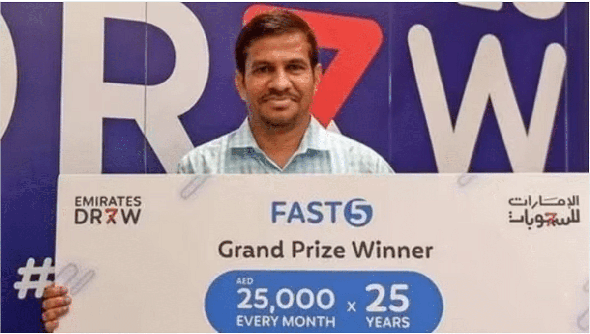 UP boy wins big prize in Dubai, will get Rs 5.5 lakh every month for 25 years