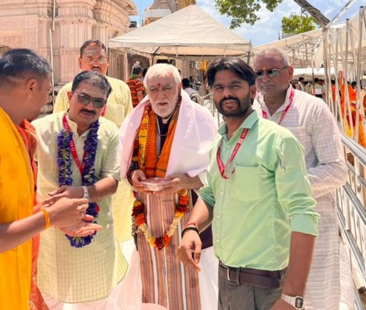 Varanasi: Union Minister Ashwini Choubey said - A grand temple will be built in Gyanvapi, Dushasan Babu's rule in Bihar