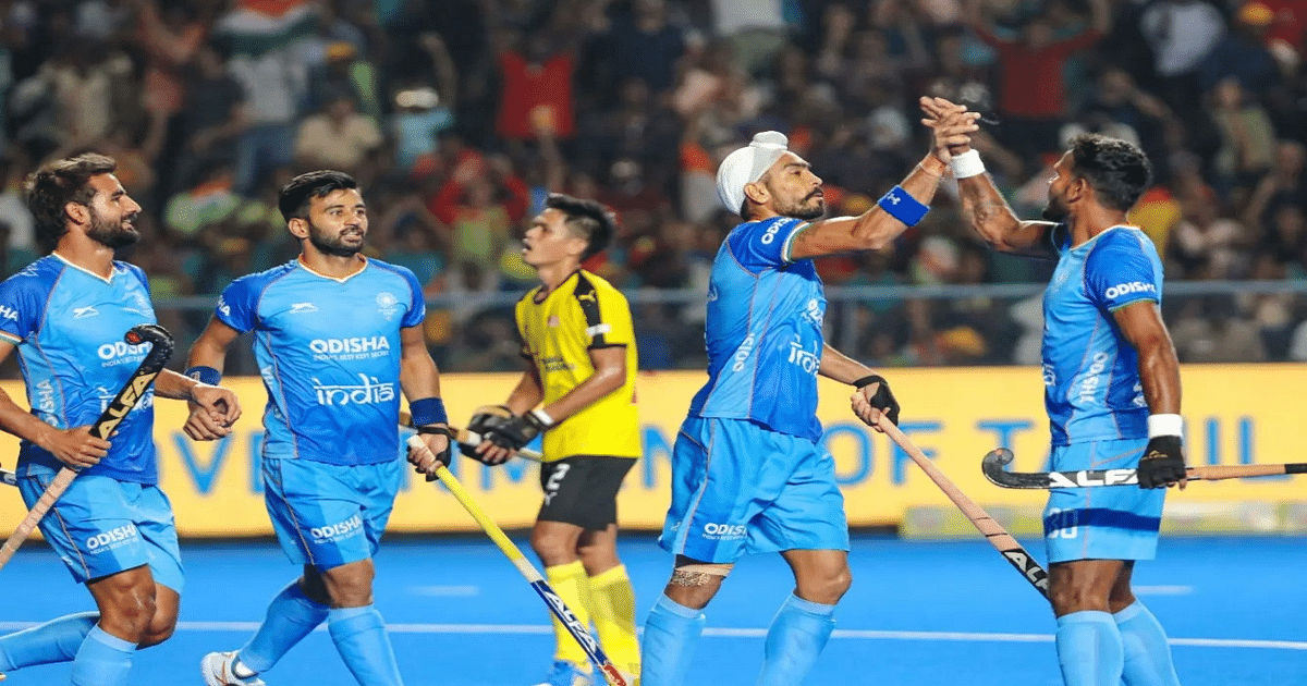 Asian Champions Trophy: India won the title for the fourth time, trounced Malaysia 4-3 in the thrilling final