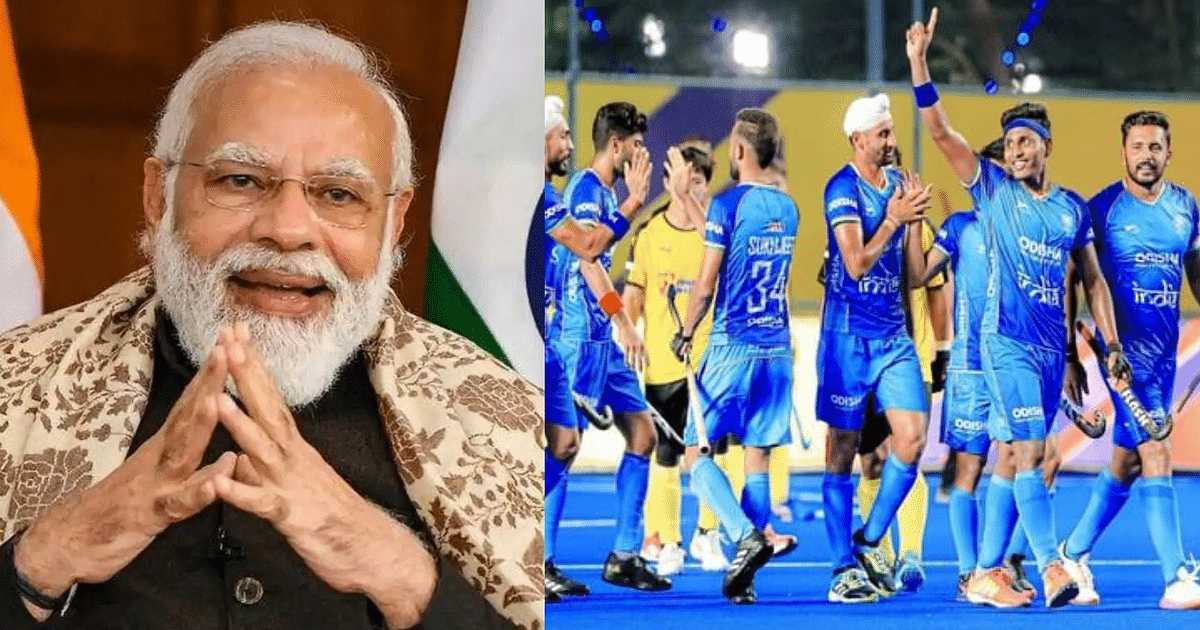Indian hockey team created history by winning the Asian Champions Trophy title for the fourth time, PM Modi congratulated