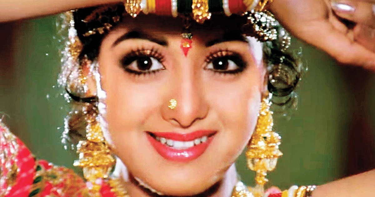 Sridevi: At the age of 13, Sridevi became Rajinikanth's mother, most films with this actor