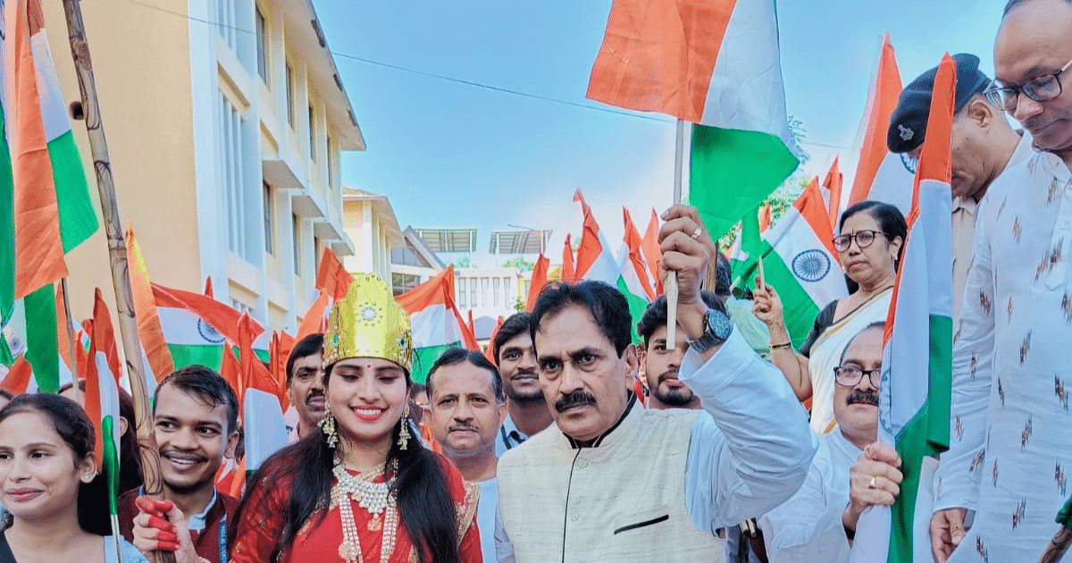 PHOTOS: Inauguration of Tiranga campaign in every house in Ranchi University, Governor CP Radhakrishnan will flag off Tiranga Yatra