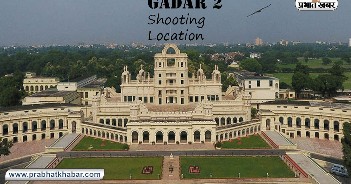 Shooting of tremendous action scene of Gadar 2 took place in this college of Lucknow, know how to visit