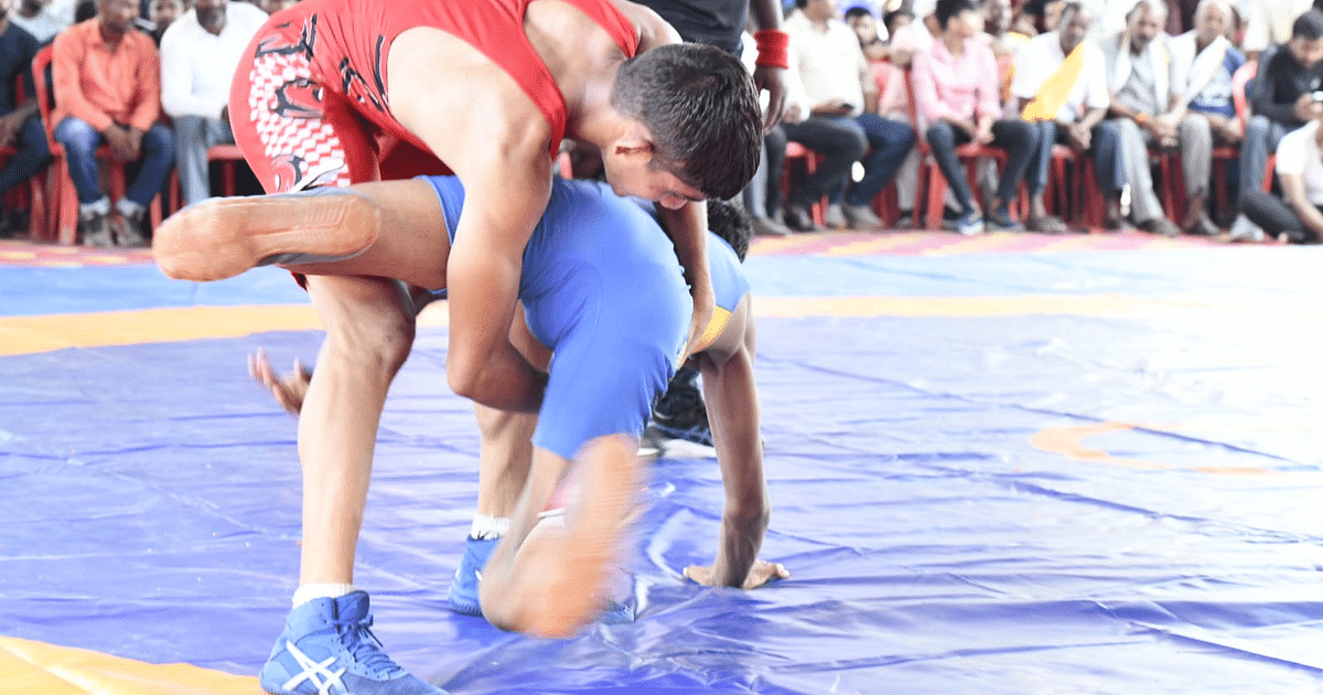 State level wrestling competition begins in Gorakhnath temple for the honor of Uttar Pradesh Kesari