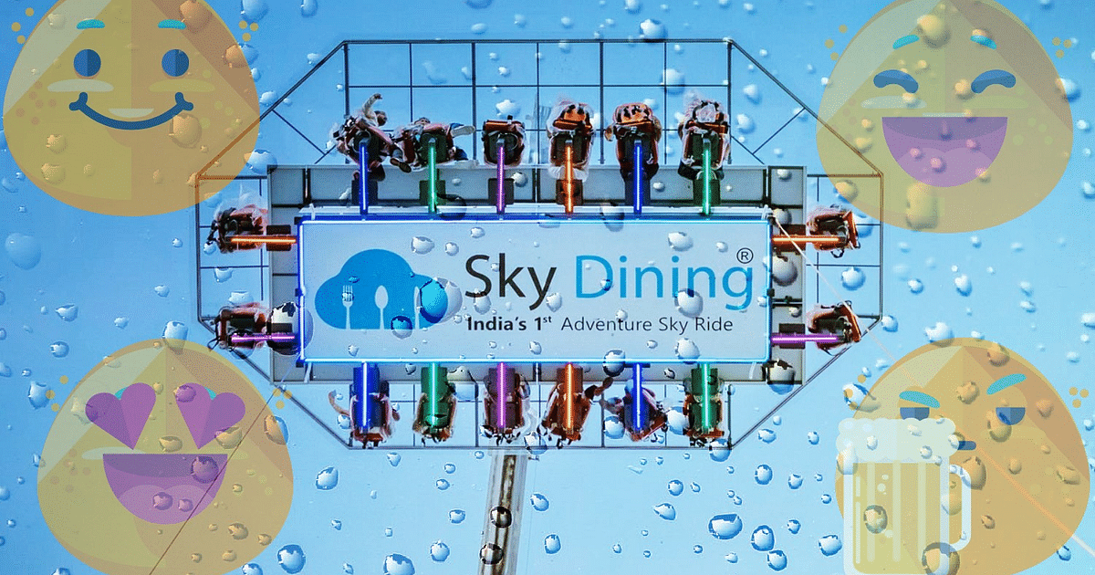Lucknow's first Sky Dining is having lunch and dinner in the middle of the sky, know timing, location and how to reach