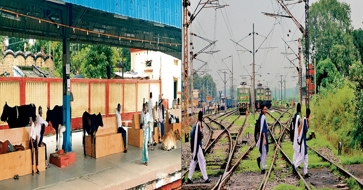 Dhanbad: Katrasgarh railway station still on ventilator, passenger facilities only in name