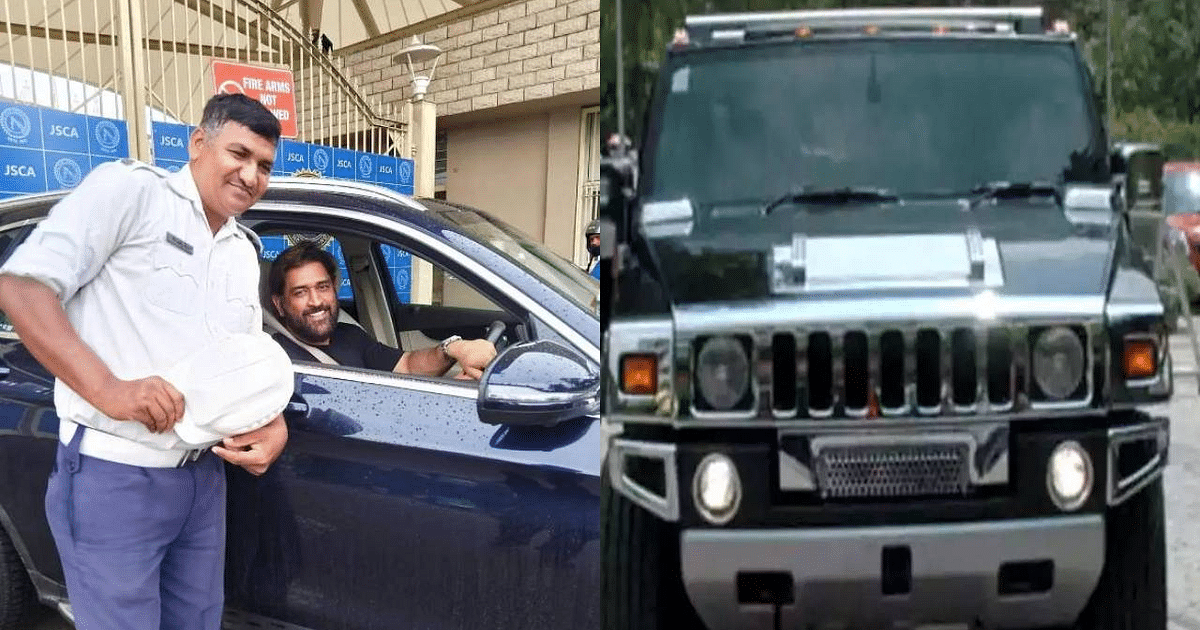 Explainer: MS Dhoni was seen driving 'Hummer H-2' in Ranchi, why is it special?