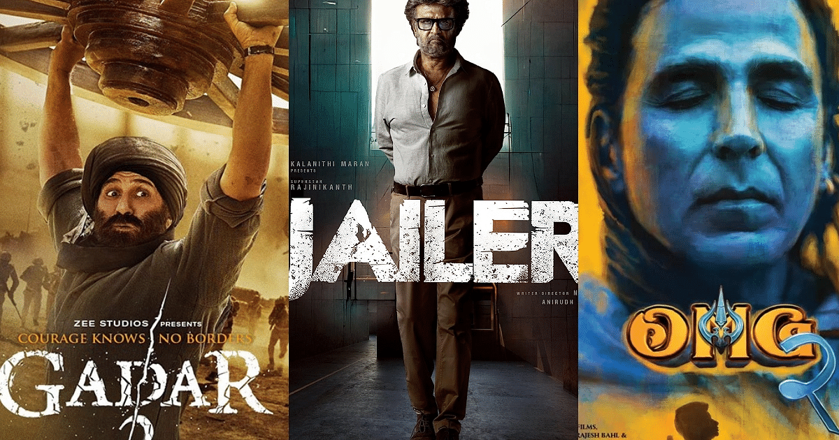 Gadar 2 vs OMG 2 vs Jailer: Who will win at the box office between Sunny Deol, Akshay Kumar and Rajinikanth's film?