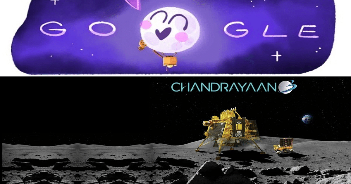 Google also tweeted on the success of Chandrayaan 3, made a special doodle