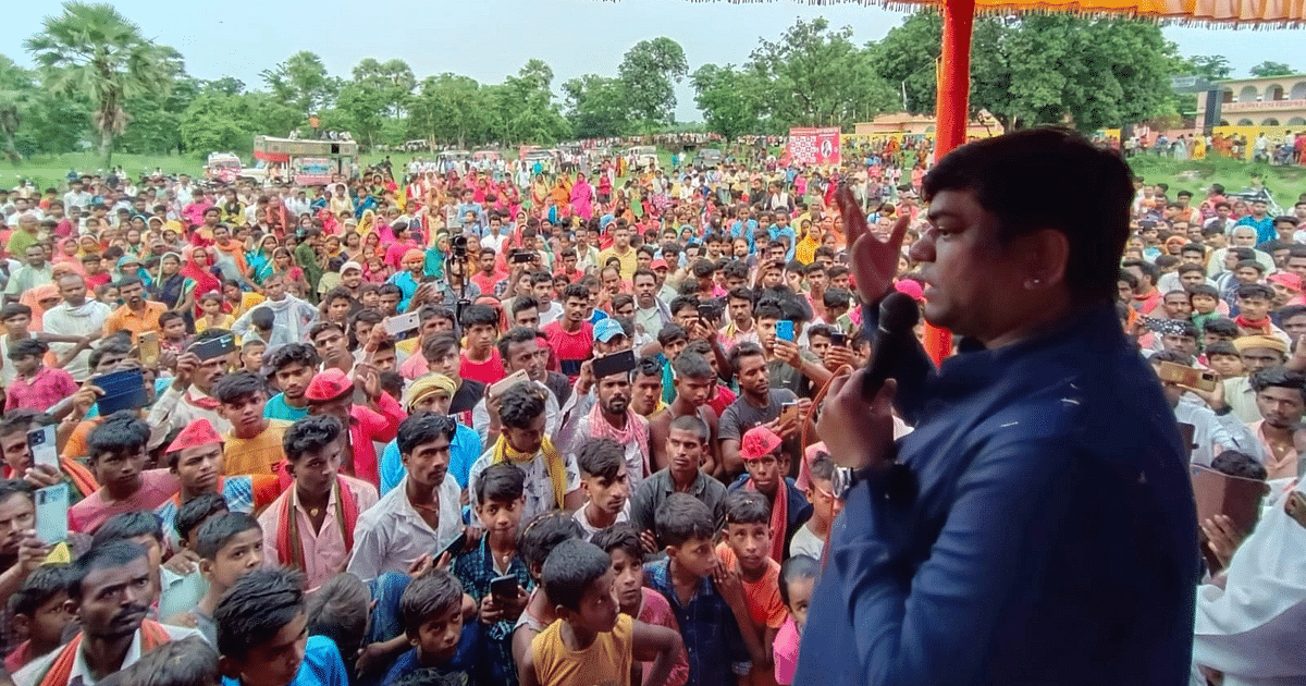 In Muzaffarpur's Sankalp Yatra, Sahni challenged, 'Why be afraid when the people of the society are ready to protect'