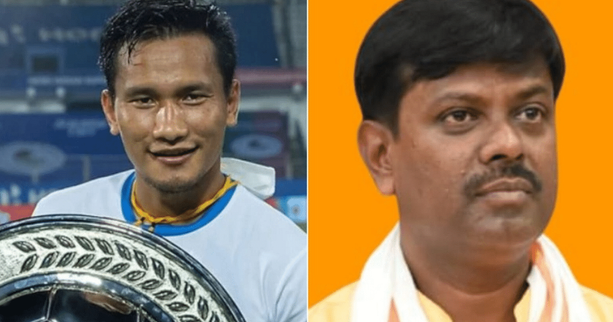 Jharkhand: Jamshedpur FC footballer Seminlen Doungel made indecent remarks on Home Minister Amit Shah, apologized