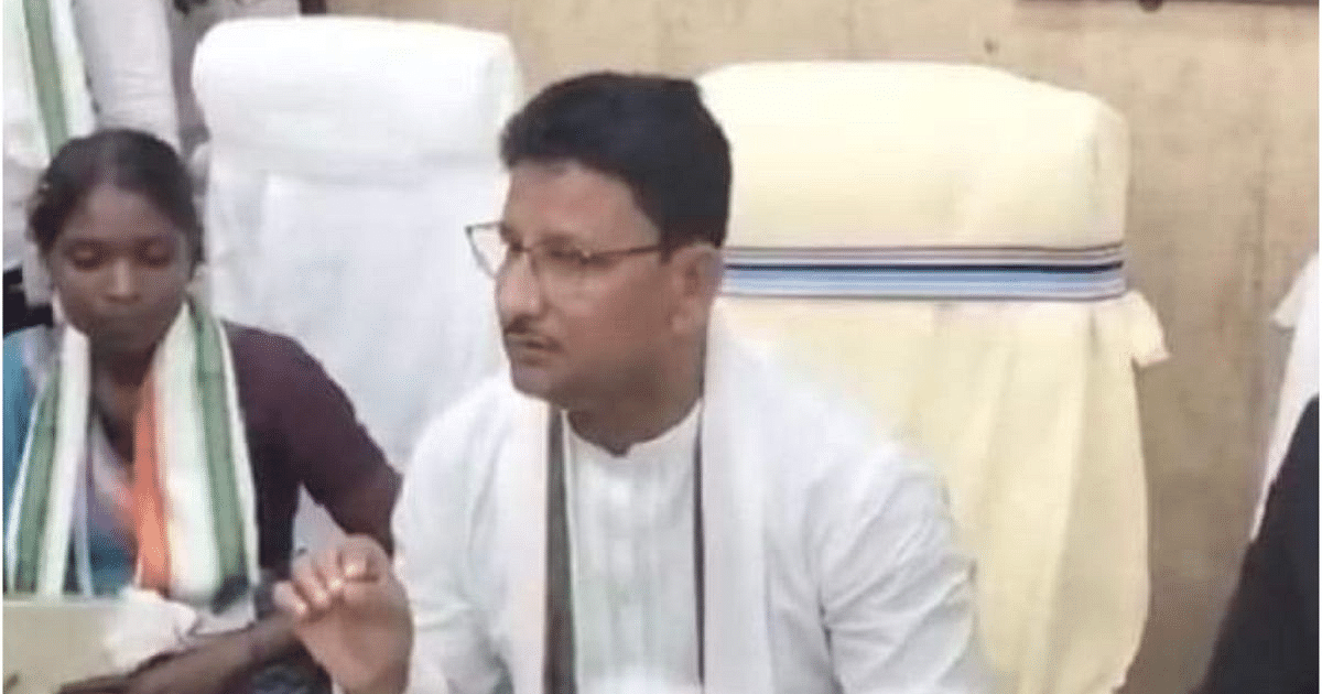 Kajal Sheikh took oath as the President of Birbhum Zilla Parishad, said: Anubrata Mandal was implicated in a false case