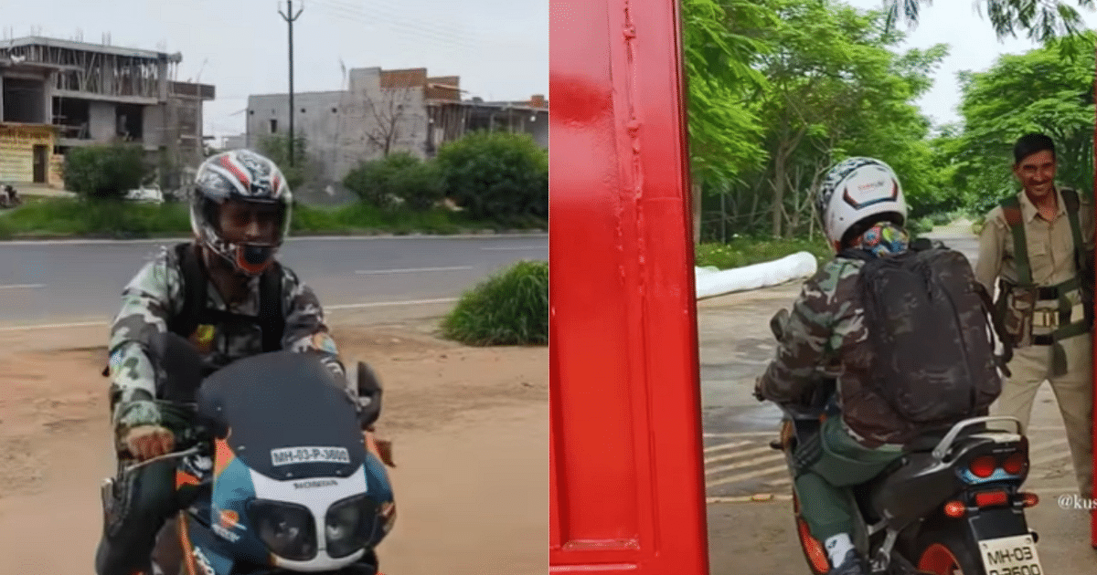 MS Dhoni was seen riding a Honda Repsol 150 on the streets of Ranchi, watch the viral video