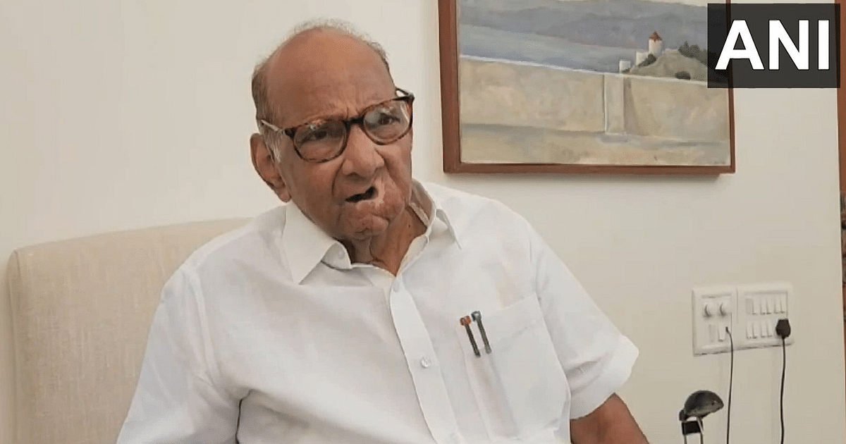 Maharashtra: 'Ajit Pawar is our leader... there is no split in the party!'  Sharad Pawar's statement again increased political stir