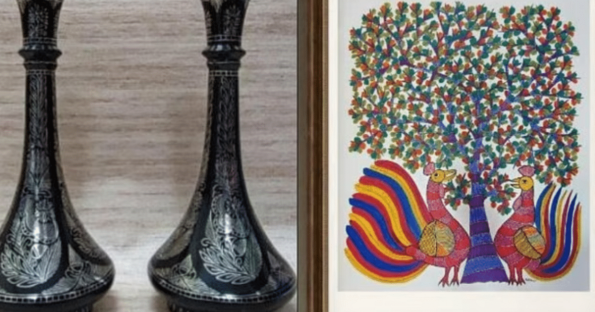 Narendra Modi presented 'Surahi' to the President of South Africa, Gond painting to the Brazilian President