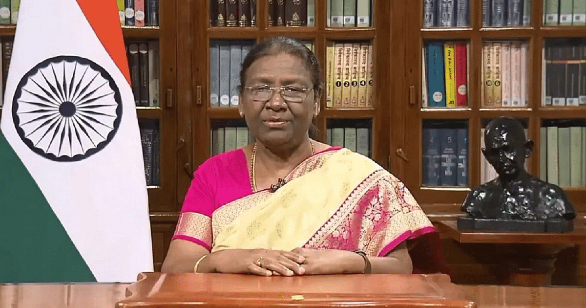 President Speech Live: President Draupadi Murmu said, the country turned challenges into opportunities, growth in GDP
