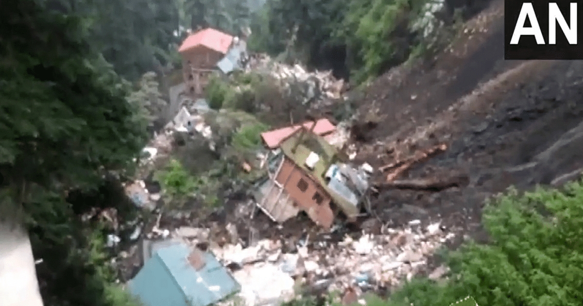 Rain continues to wreak havoc in Himachal Pradesh, house collapses on sight, more than 50 people killed so far