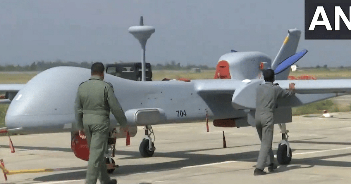 Single drone will keep an eye on Pakistan and China, Heron Mark-2 is very special