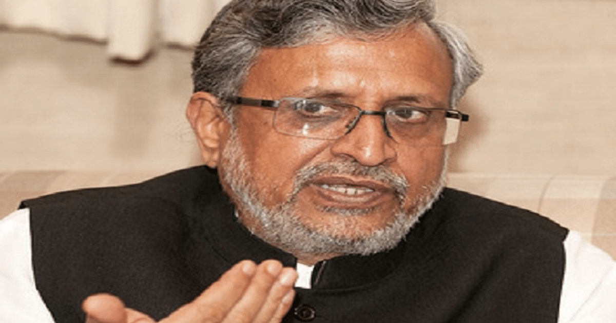 Sushil Modi's taunt on opposition meeting in Mumbai, half a dozen contenders for the post of PM engaged in sidelining each other