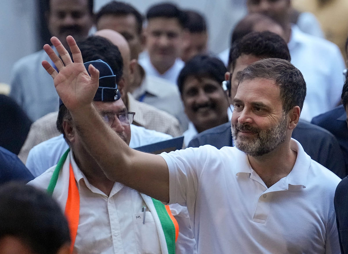 This is how Rahul Gandhi reached Parliament after membership was restored, watch video