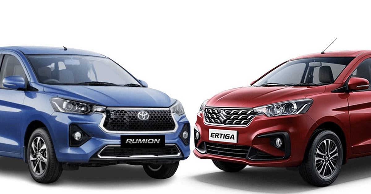 Toyota Rumian vs Maruti Suzuki Ertiga: Which one is better for you in design, features and price