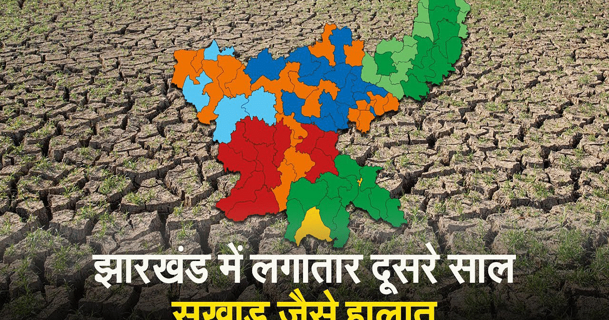 VIDEO: Drought situation in Jharkhand for the second consecutive year, report will be sent to the Center soon