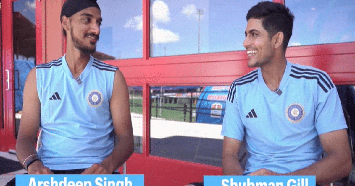 VIDEO: Gill and Arshdeep apply Punjabi tadka after a thumping win over West Indies, watch what happened in the video
