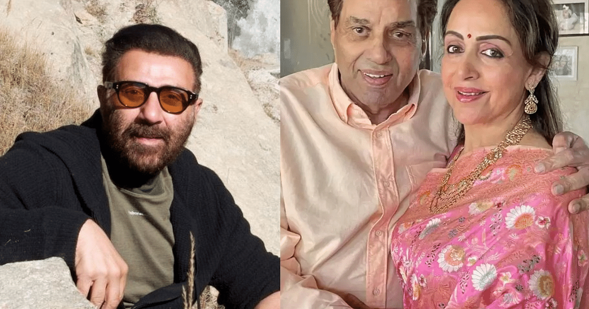 When Sunny Deol fought with Hema Malini because of father Dharmendra!  Mother Prakash Kaur handled the situation