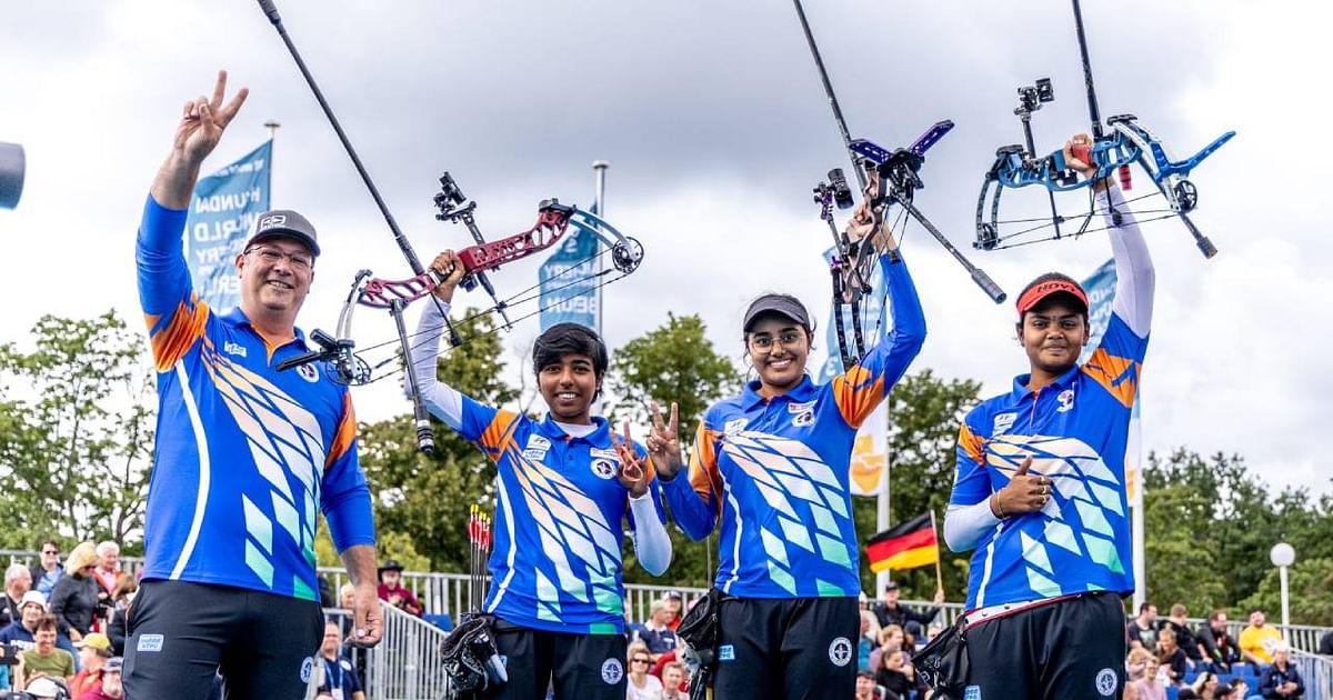 World Championship: Indian women's compound archery team created history with gold medal