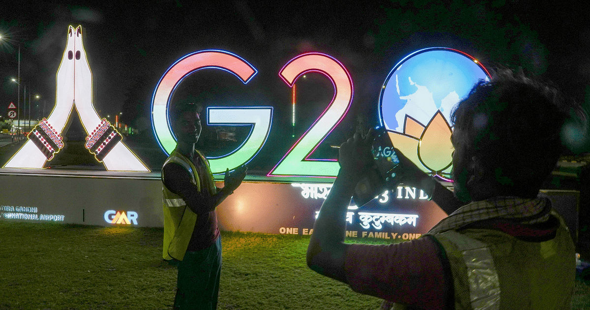 PHOTOS: Delhi is all set for the G-20 summit, faces lit up after seeing the beautiful sight.